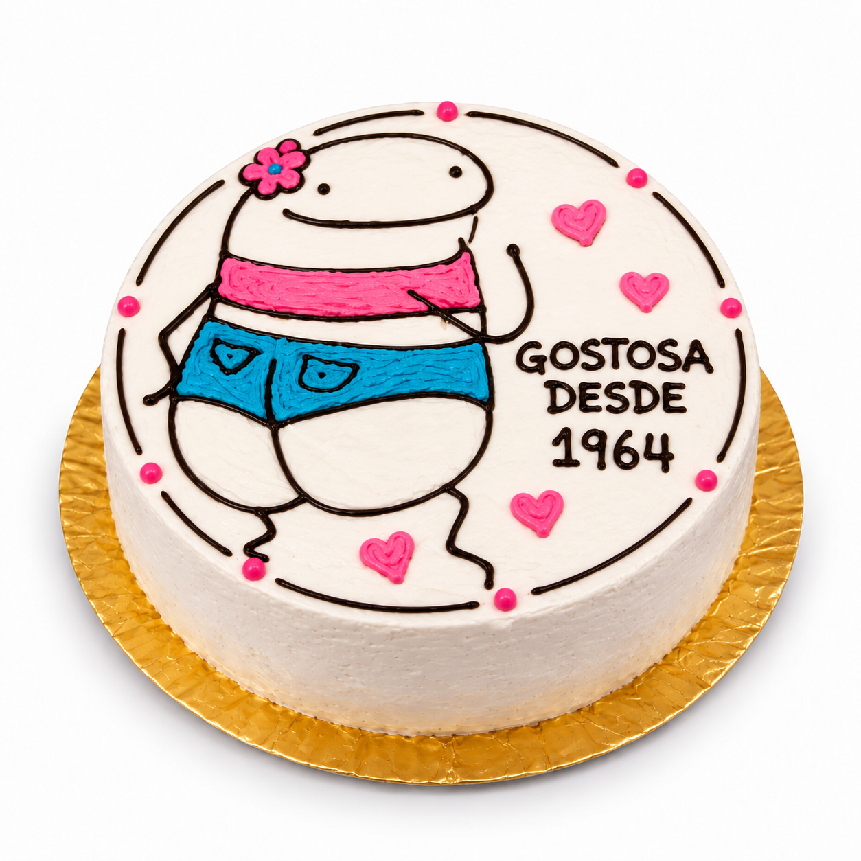 Bento Cake “Gostosa desde 1964” 1