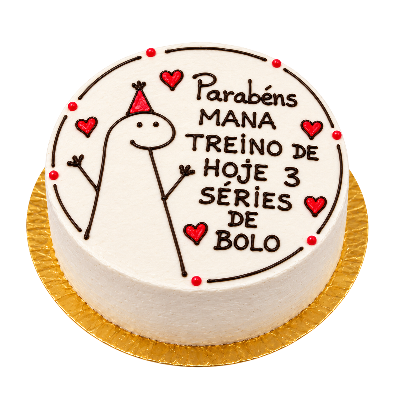 Bento Cake para Mana Fitness “3 Séries de Bolo” 5