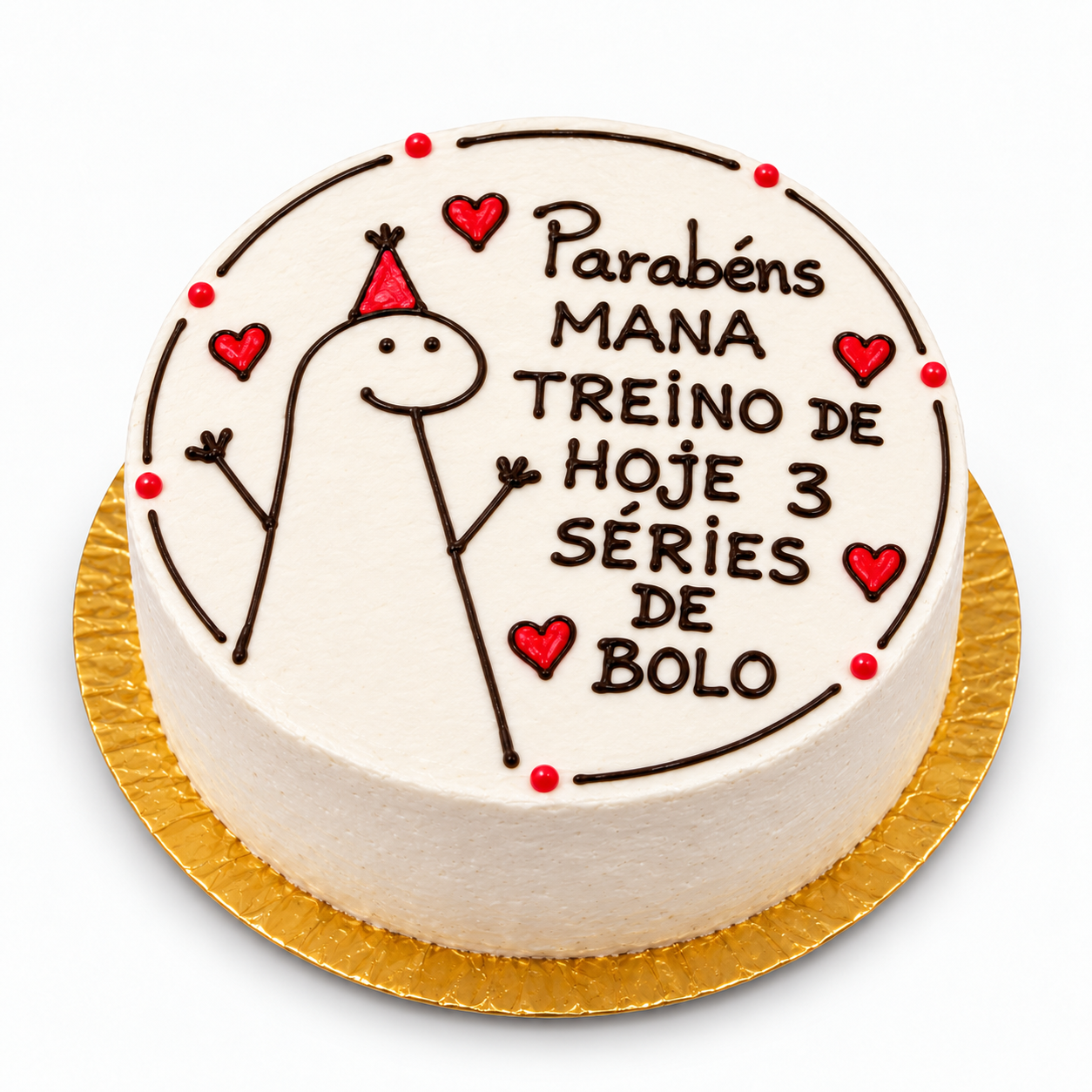 Bento Cake para Mana Fitness “3 Séries de Bolo” 3