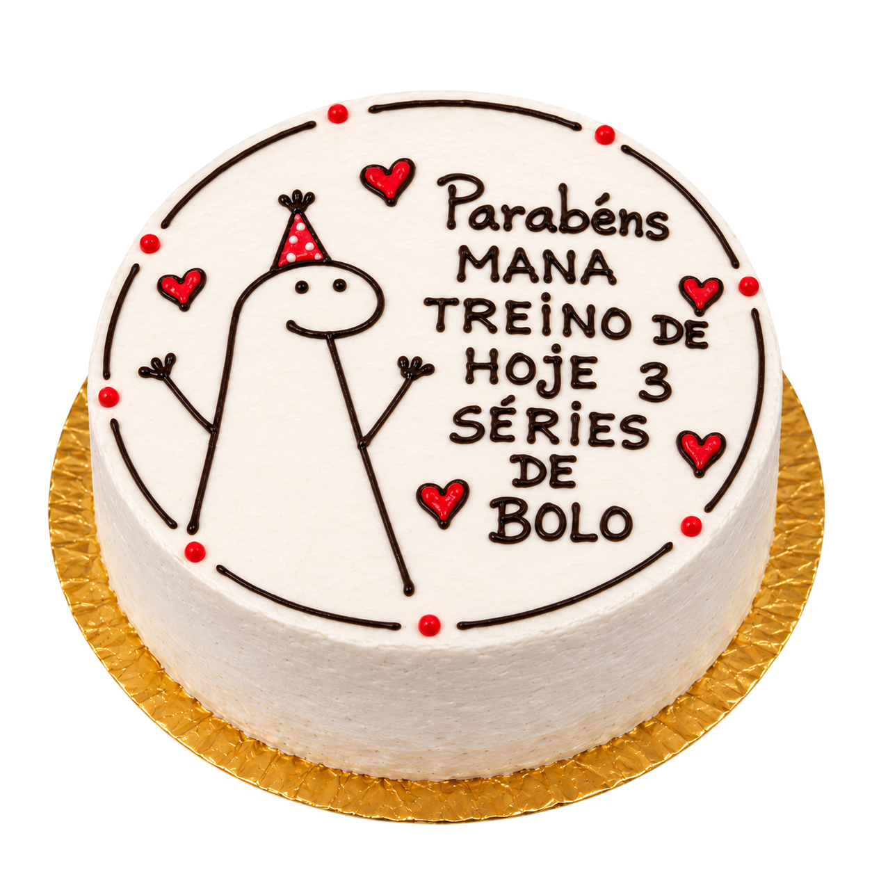 Bento Cake para Mana Fitness “3 Séries de Bolo” 4