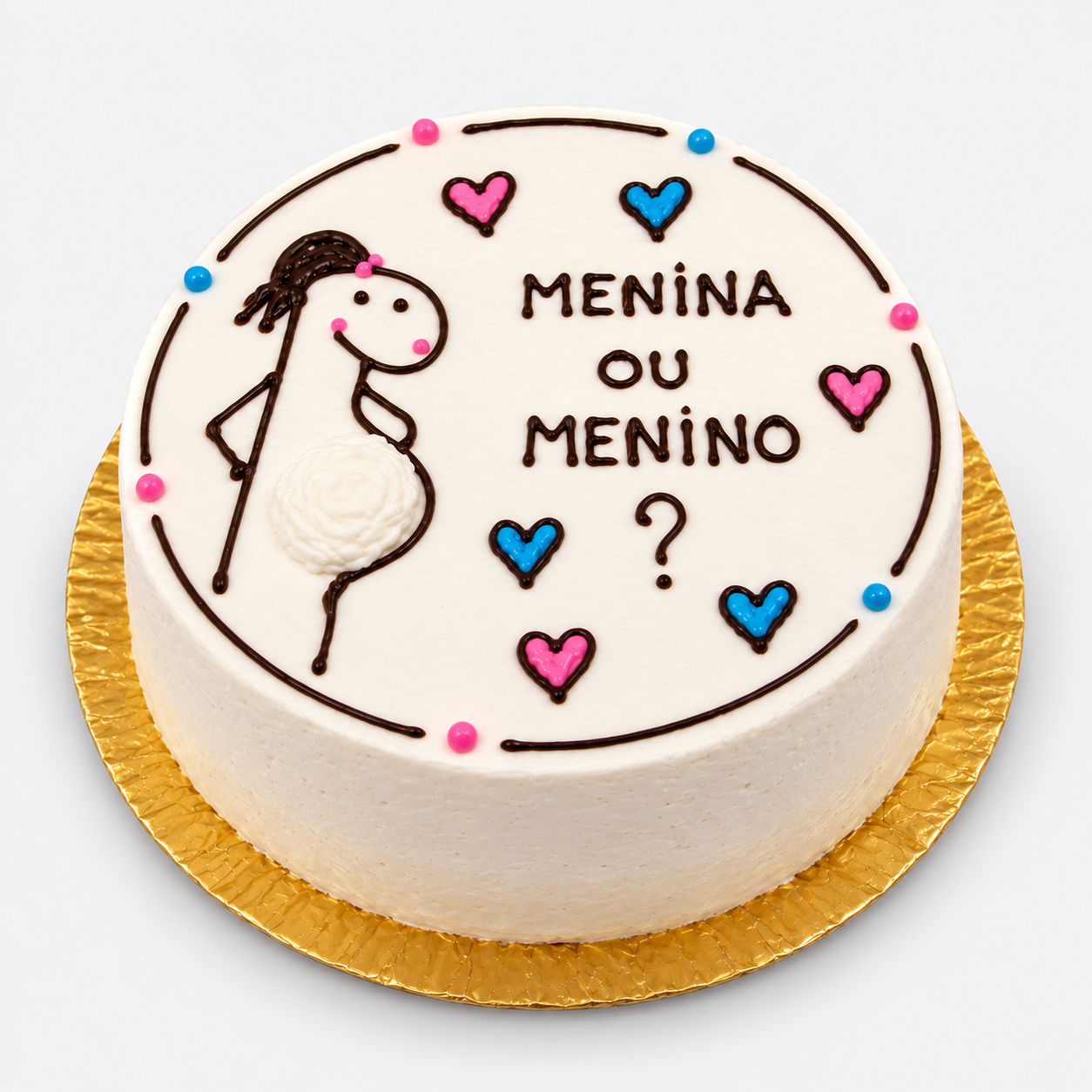 Bentô Cake Chá Revelação 6