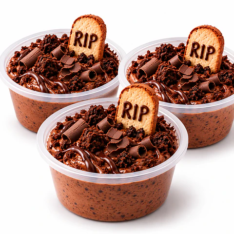 Sobremesa Halloween de Chocolate