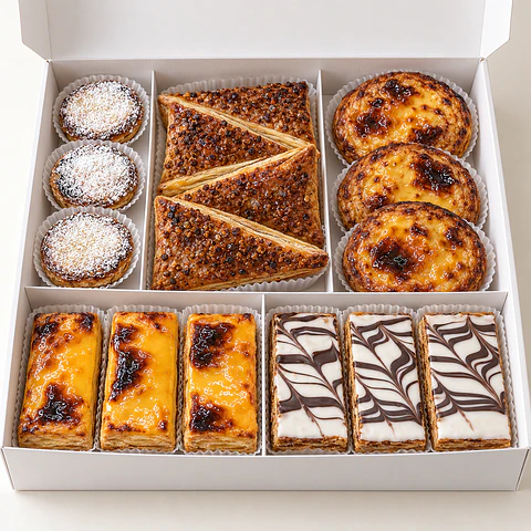 Sortido de Pastelaria Portuguesa