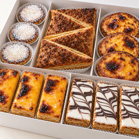 Sortido de Pastelaria Portuguesa
