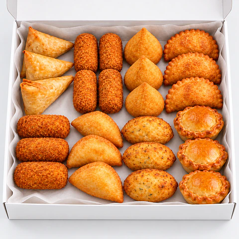 Box Sortida de Salgados para Festas