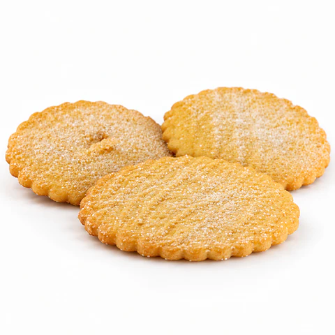 Bolachas Amanteigadas com Açúcar