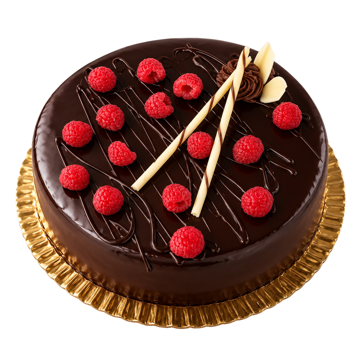 Bolo de Chocolate com Framboesas 4