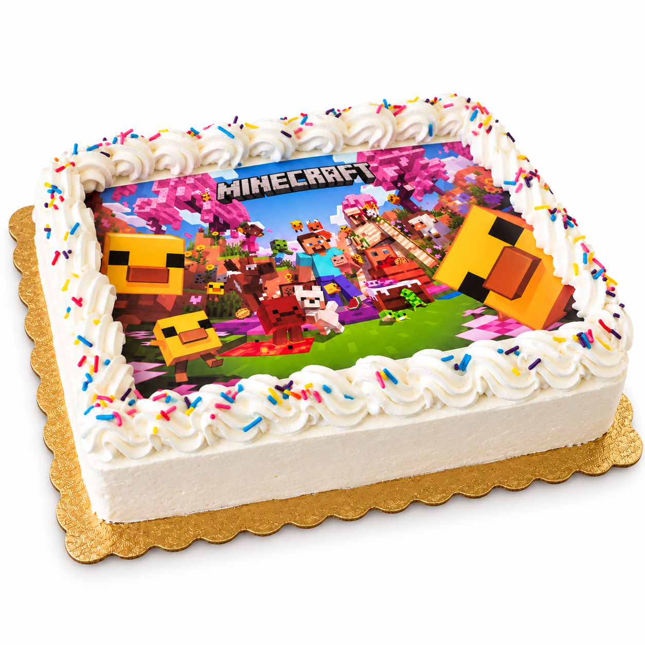 Bolo Minecraft Personalizado 3