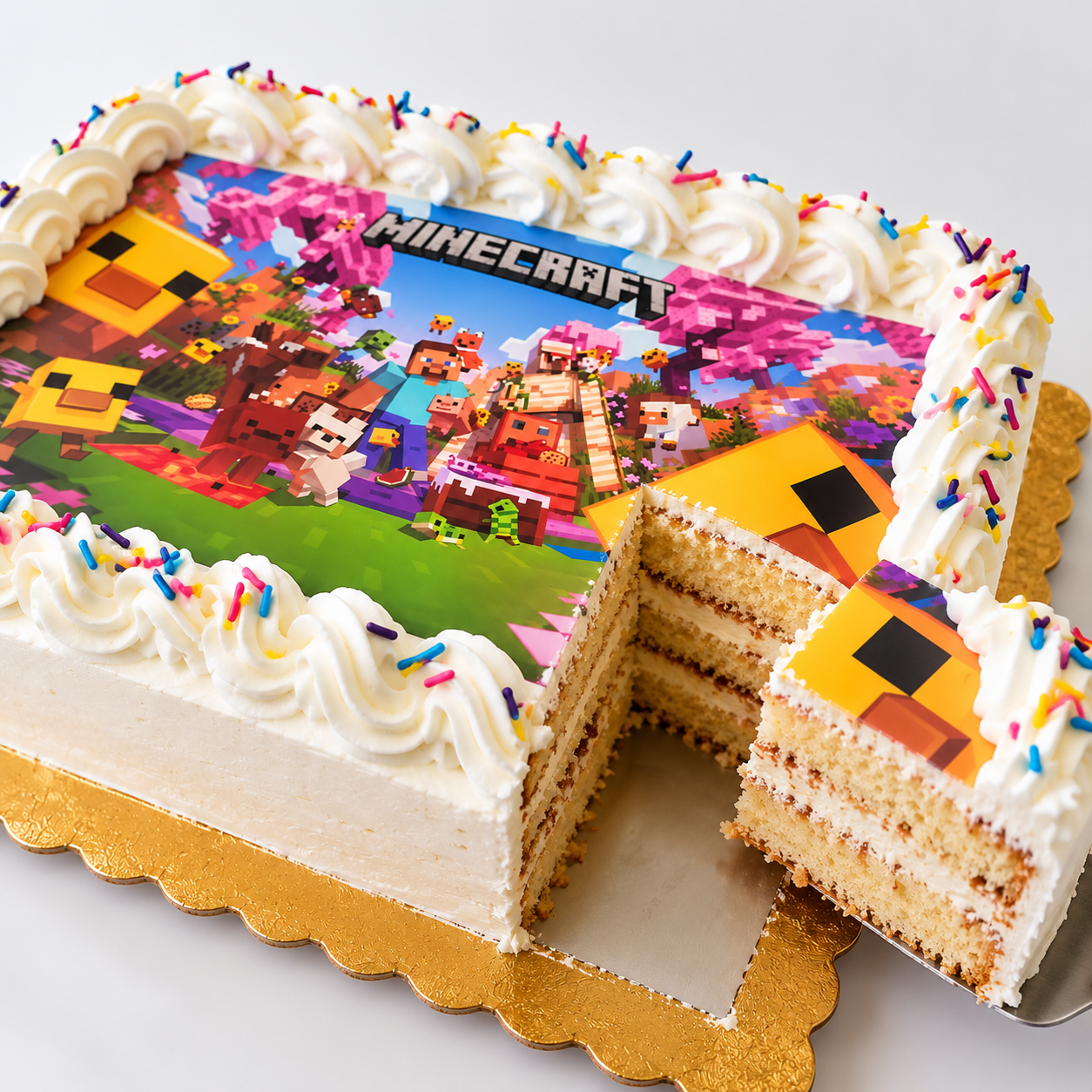 Bolo Minecraft Personalizado 2