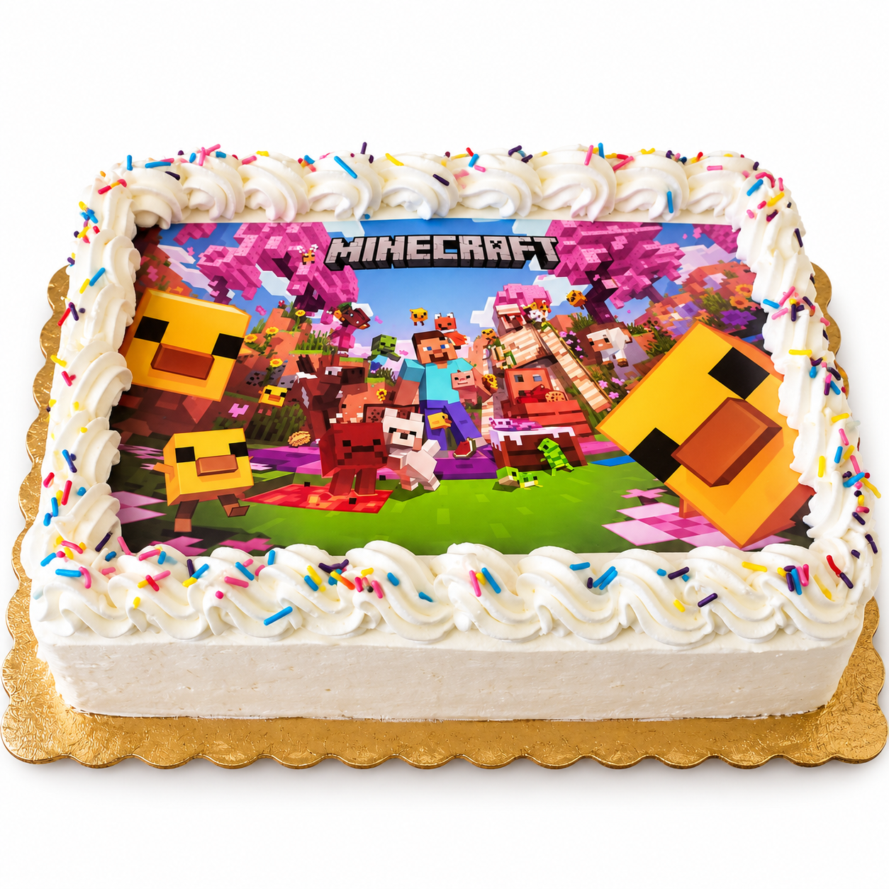 Bolo Minecraft Personalizado 1