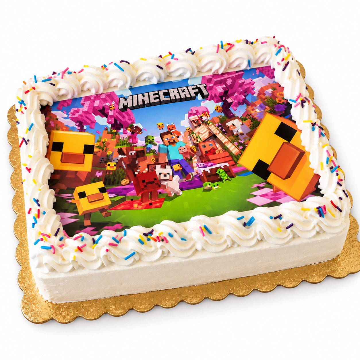 Bolo Minecraft Personalizado 5