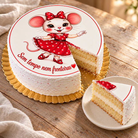 Bento Cake "Sem Tempo Nem Fronteiras"