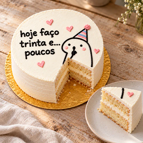 Bento Cake "Trinta e Poucos"
