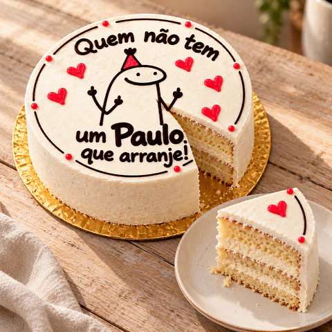 Bento Cake "Quem Não Tem um Paulo, Que Arranje!"