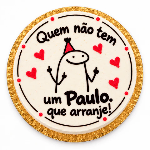 Bento Cake "Quem Não Tem um Paulo, Que Arranje!"