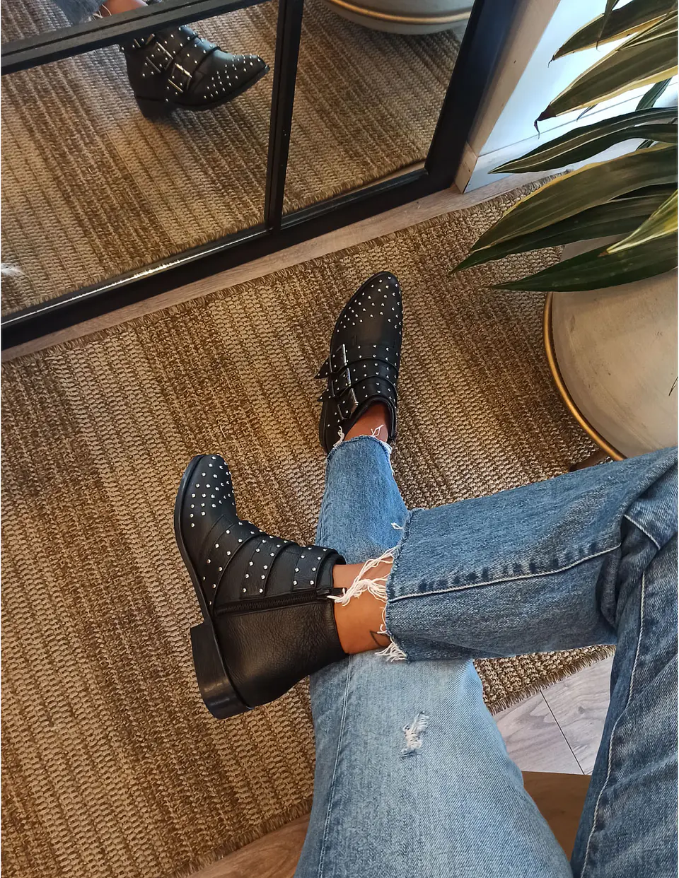 Botines Carmela Negro 4