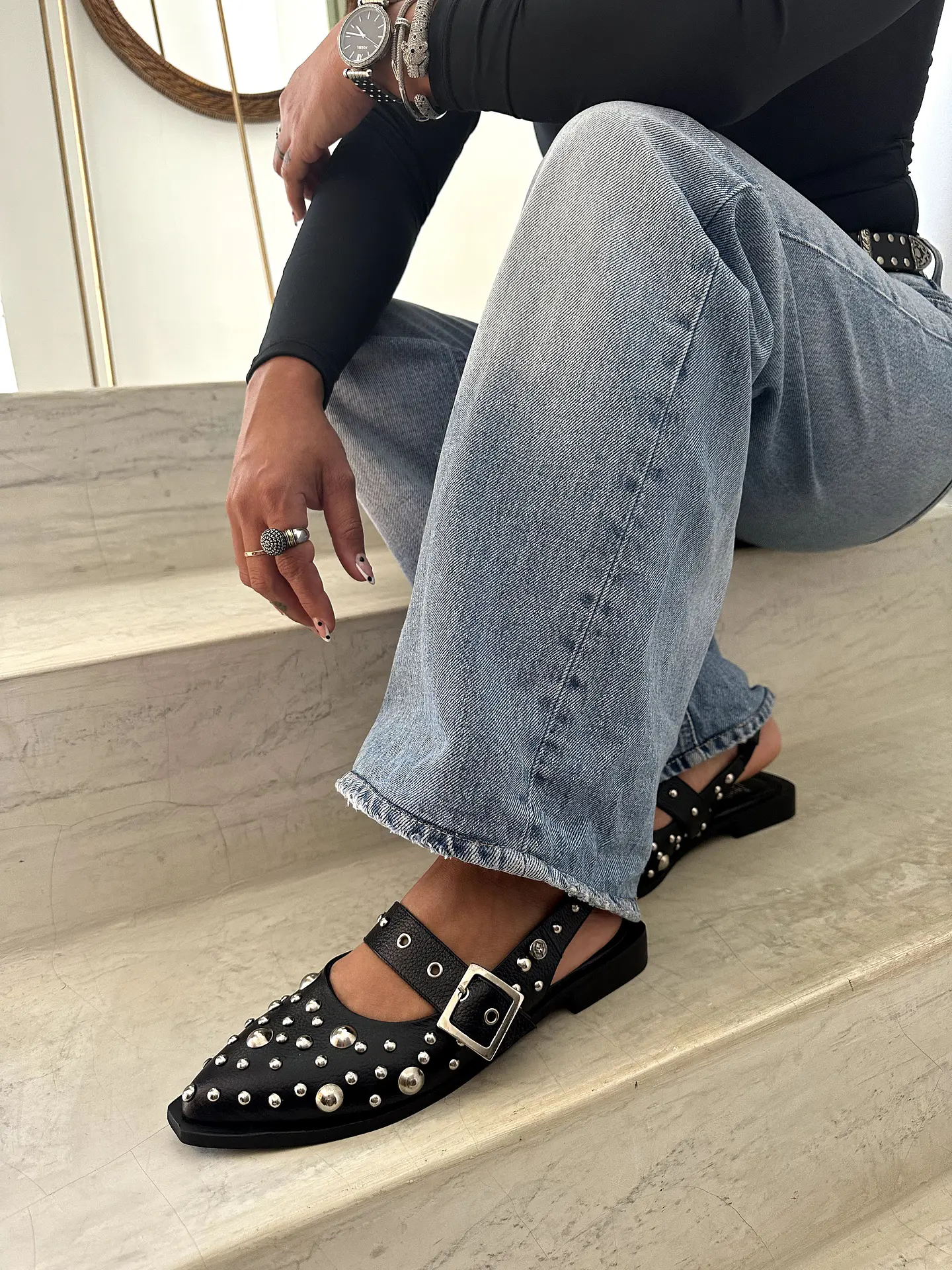 Baleta Capri Negro 2