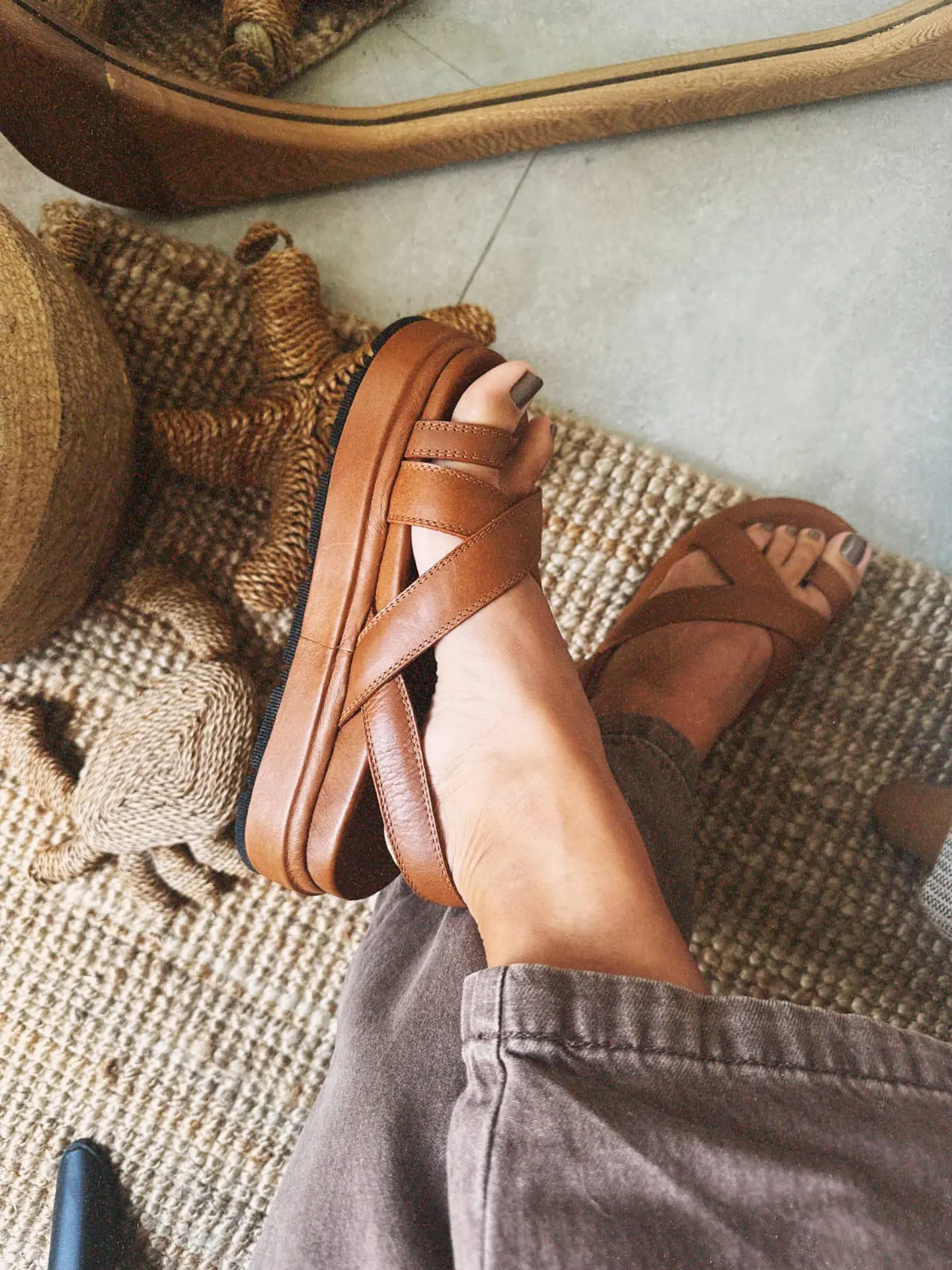 Sandalia Frida Miel 1