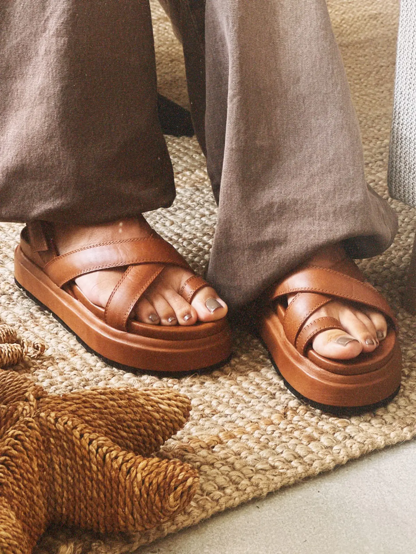 Sandalia Frida Miel 3