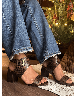 Sandalia Napoles Print