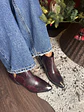 Botines Amalfi Vino - Miniatura 4