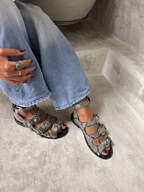 Sandalia Cayetana Print