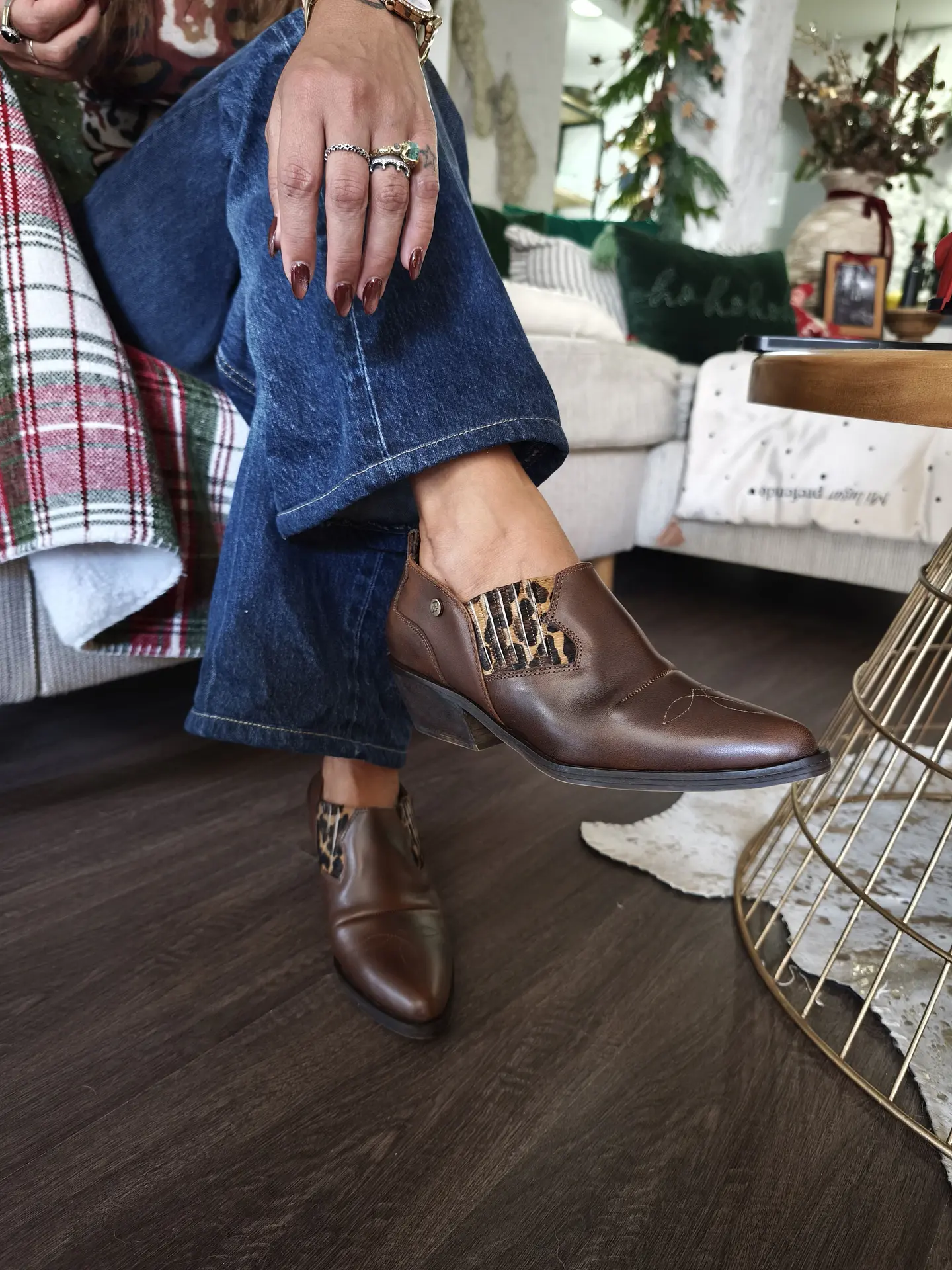 Botines Italia Canela  2