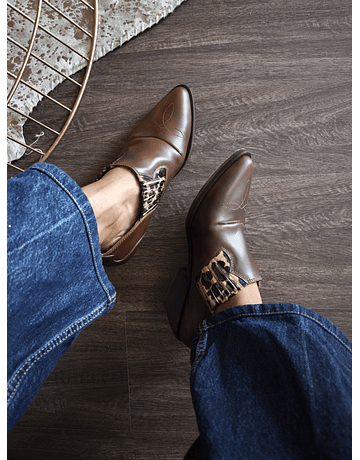 Botines Italia Canela 