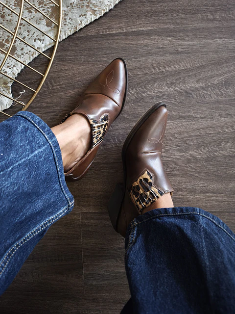 Botines Italia Canela 