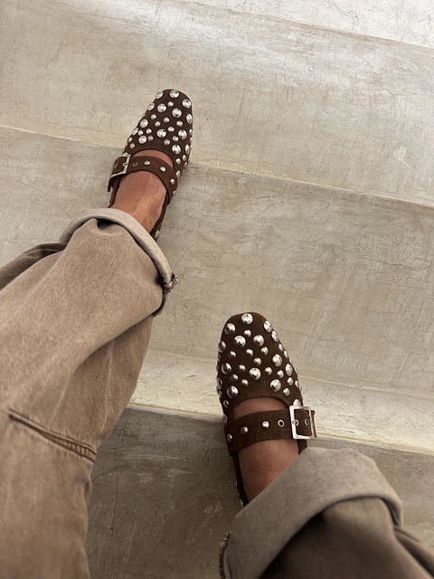 Baleta Palermo Canela