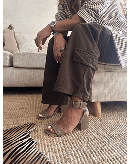 Sandalia Ibiza Taupe