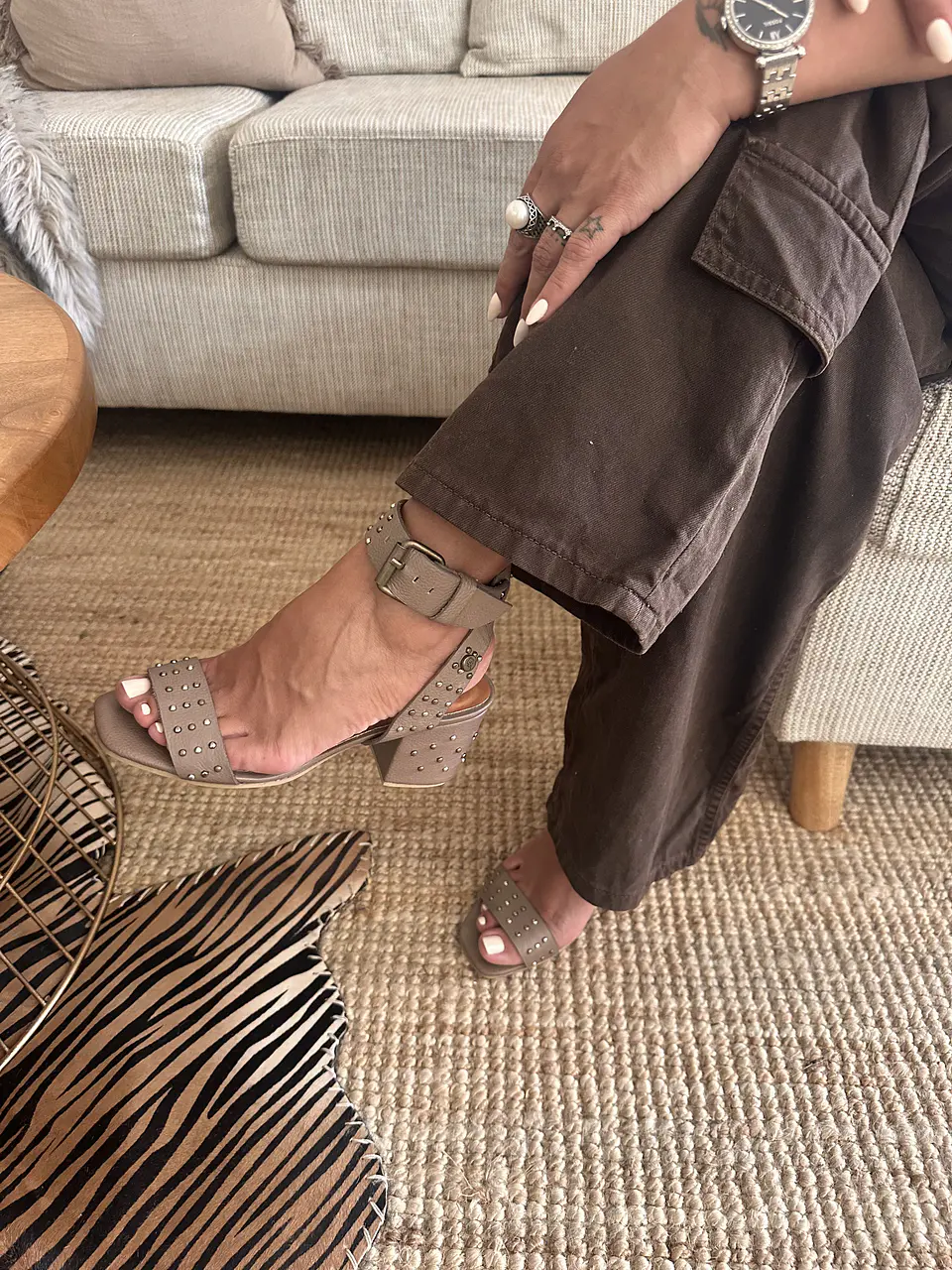 Sandalia Ibiza Taupe 5