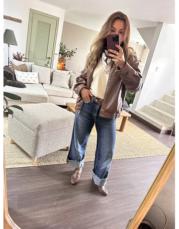 Mocasines Monaco Canela