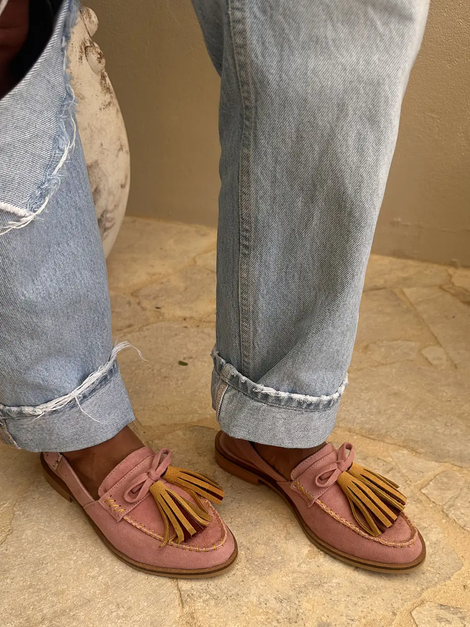 Mocasines Eva Rosa 4