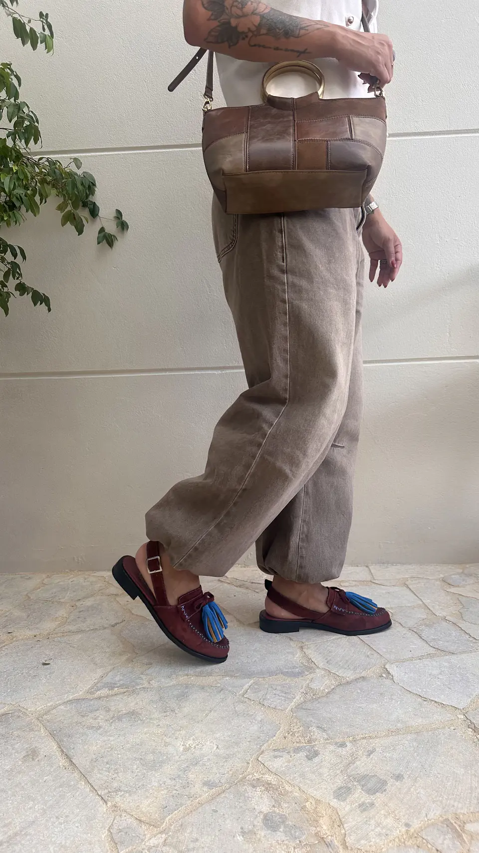 Mocasines Eva Vino 2