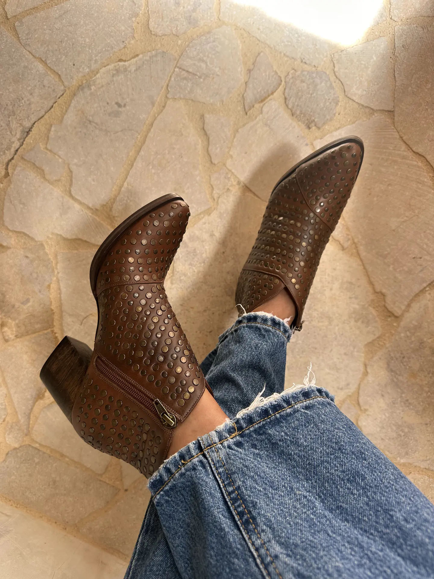 Botines Soho Canela 2
