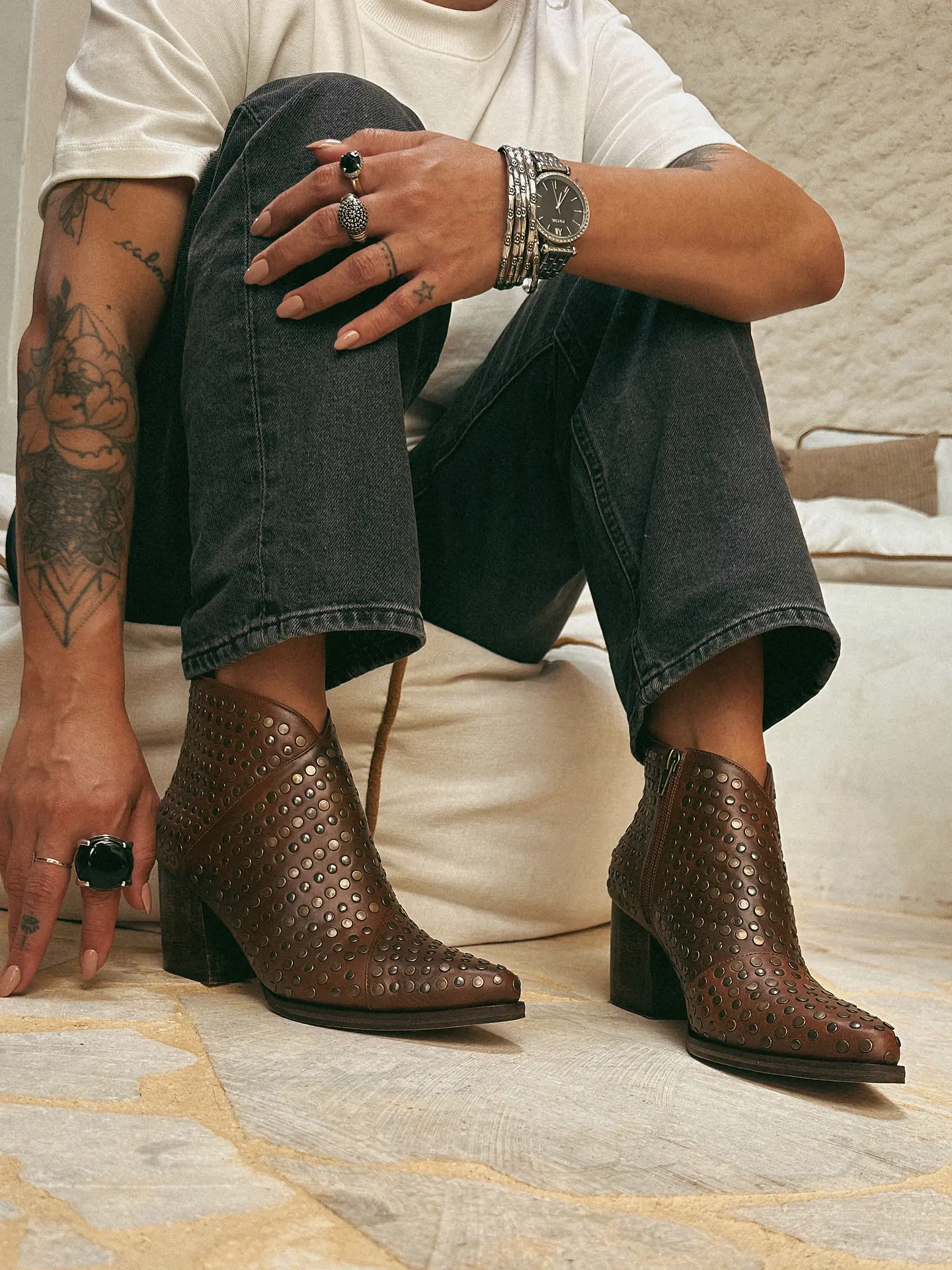 Botines Soho Canela 2