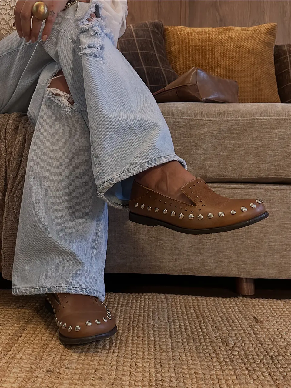 Mocasines Lisboa Caramelo 1