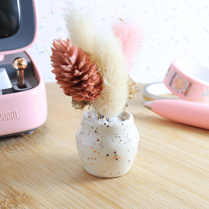 Mini floreros cerámica 6