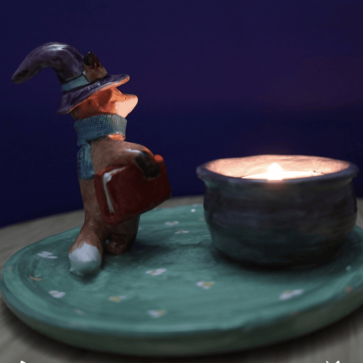 Platito zorrito hechicero 2