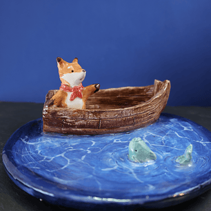 Platito zorrito marinero