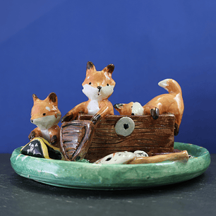 Platito zorritos disfraces