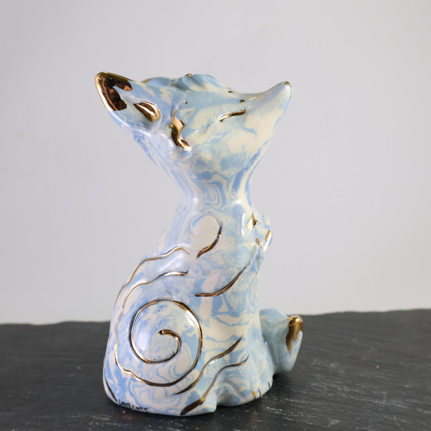 Kitsune neriage azul al viento 2