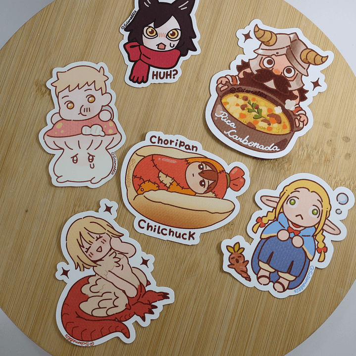 Dunmeshi stiker set 1