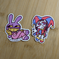 Digital circus sticker set - Miniatura 1