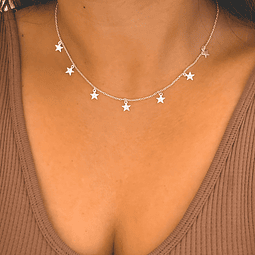Collar - Chocker Lluvia de Estrellas 