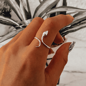 Anillo serpiente magic boho minimal