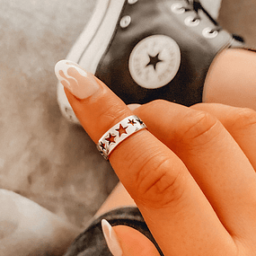 Midi Ring Estrellas de los Milagros 