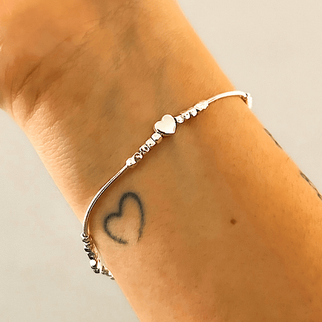 Pulsera Corazones de Amor infinito 