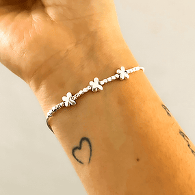 Pulsera Mariposas de la suerte 